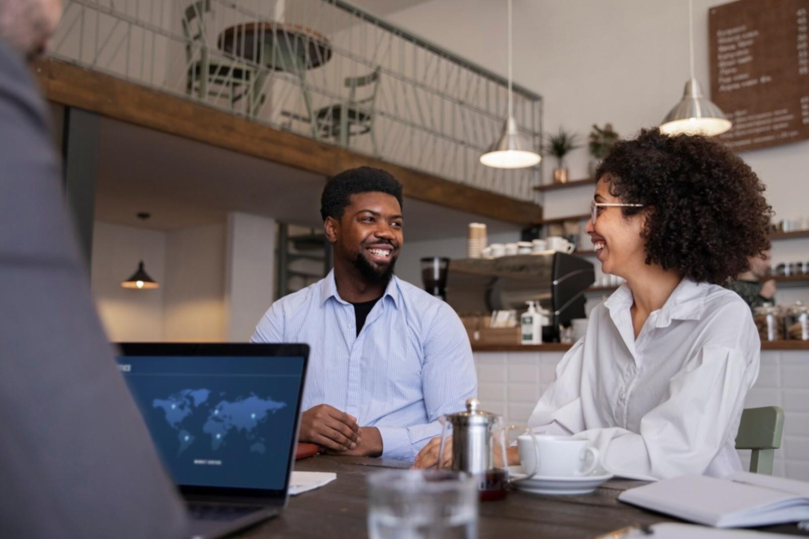 Professional video and audio equipment setup